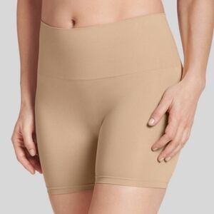 Jockey Women's High-Waist Slimming Shapewear Shorts - Tan